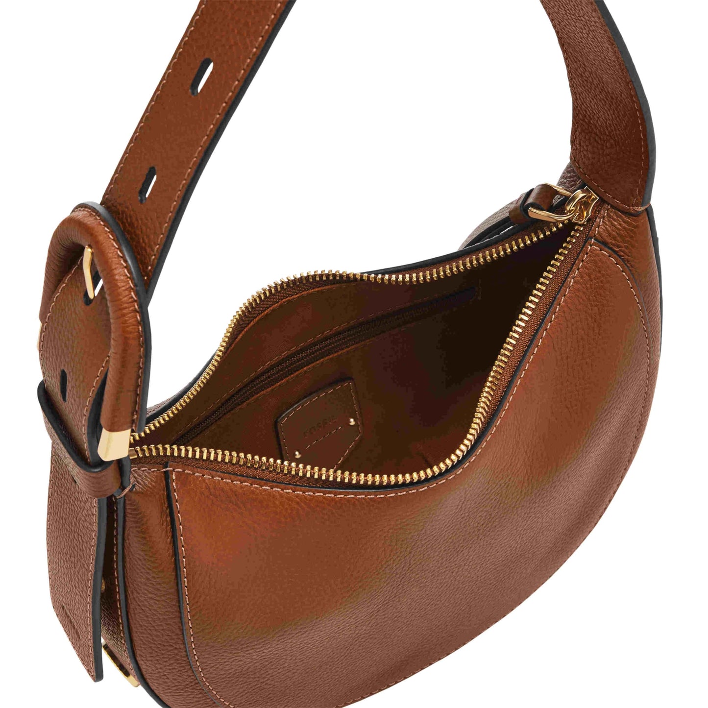 Fossil Harwell Brown Hobo Bag ZB1916200