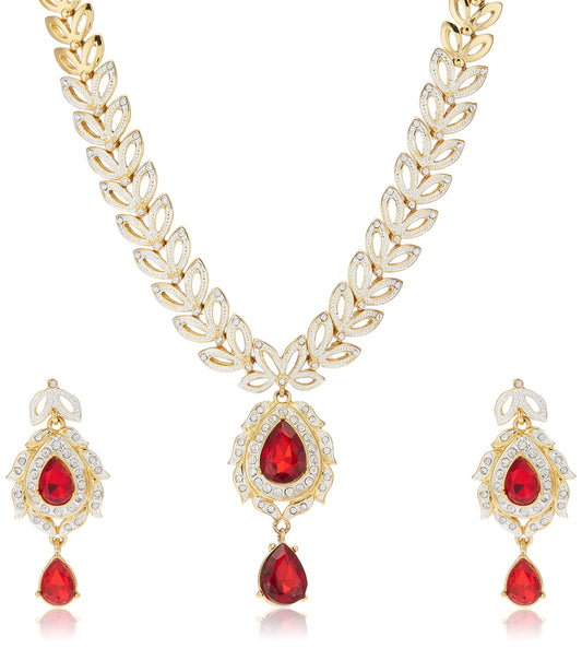 Estele Trendy and Fancy Fashion Jewellery Design Necklace Set for Women