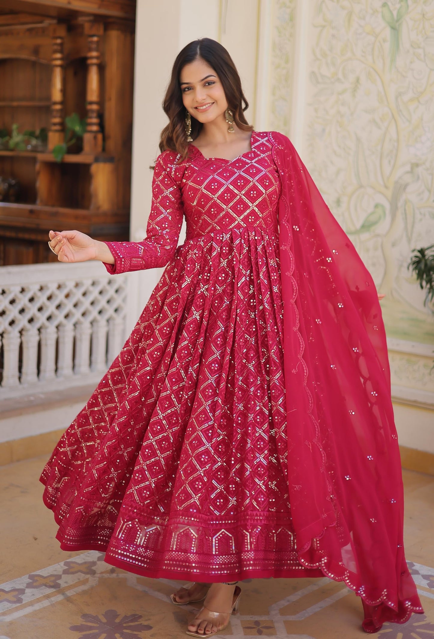 Fashion Basket Kurta with Duptta for Women Rani