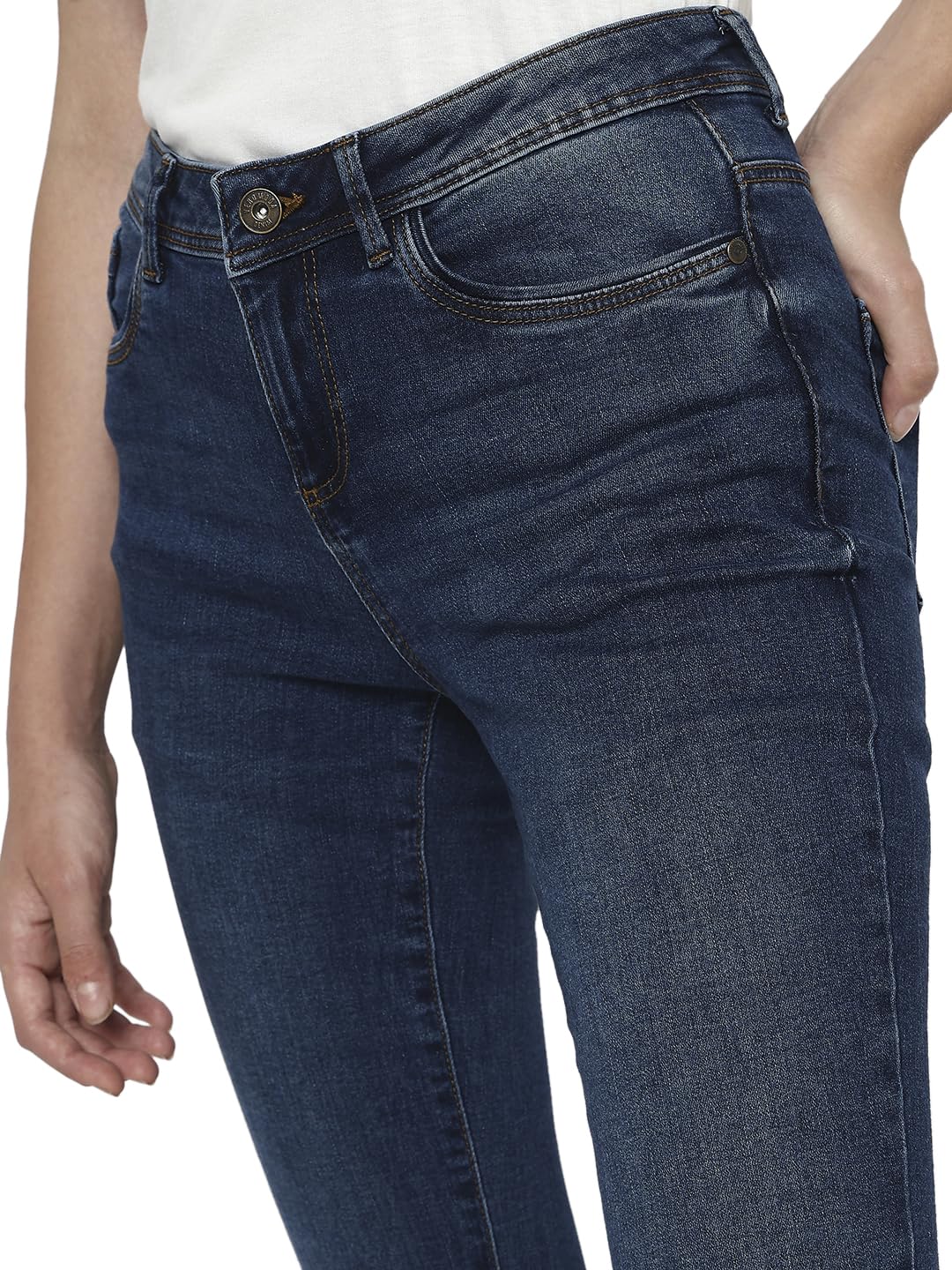 VERO MODA-Skinny fit Jeans (10284937_Dark Blue_29)