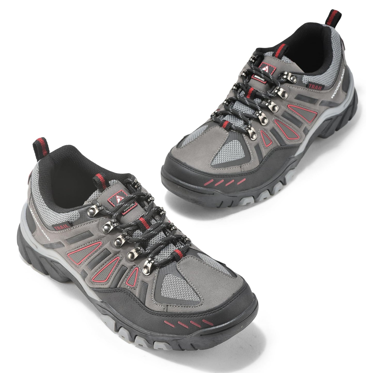 Woodland Men's Grey MESH Sports Shoes-9 UK (43EURO) (22YG200HS)