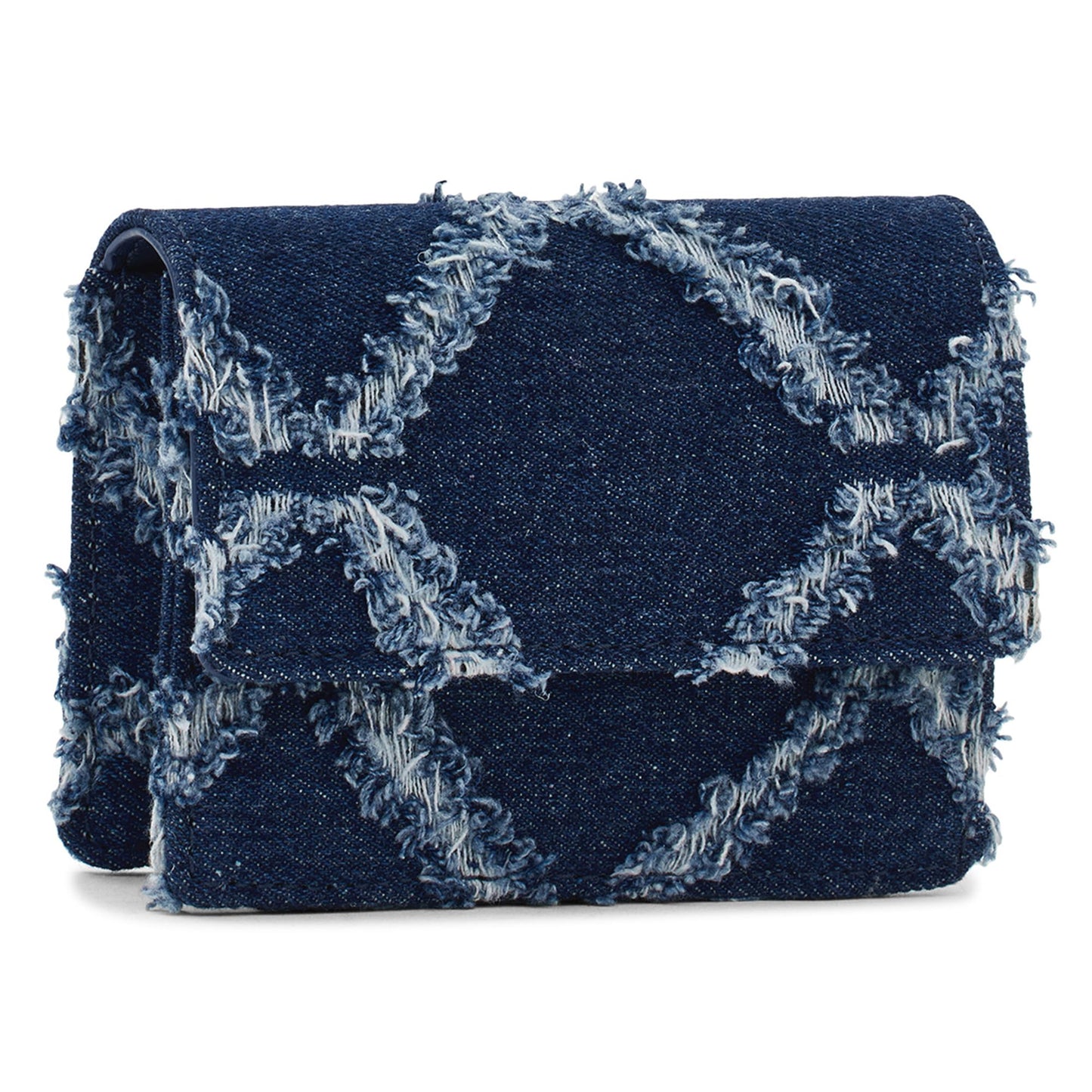 Miraggio Camilla Denim Mini Crossbody/Sling Bag for Women (Dark Denim)