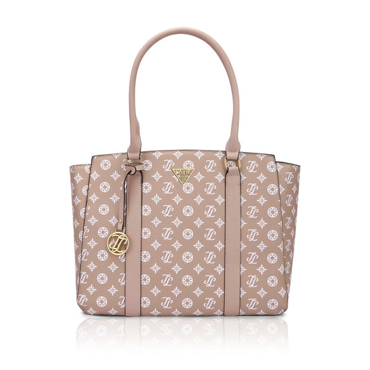 Lavie Signature Women's Mono Shelton Tote Bag | Tote Handbag for Work | Ladies purse | Stylish Shoulder Bag | Gift for Women