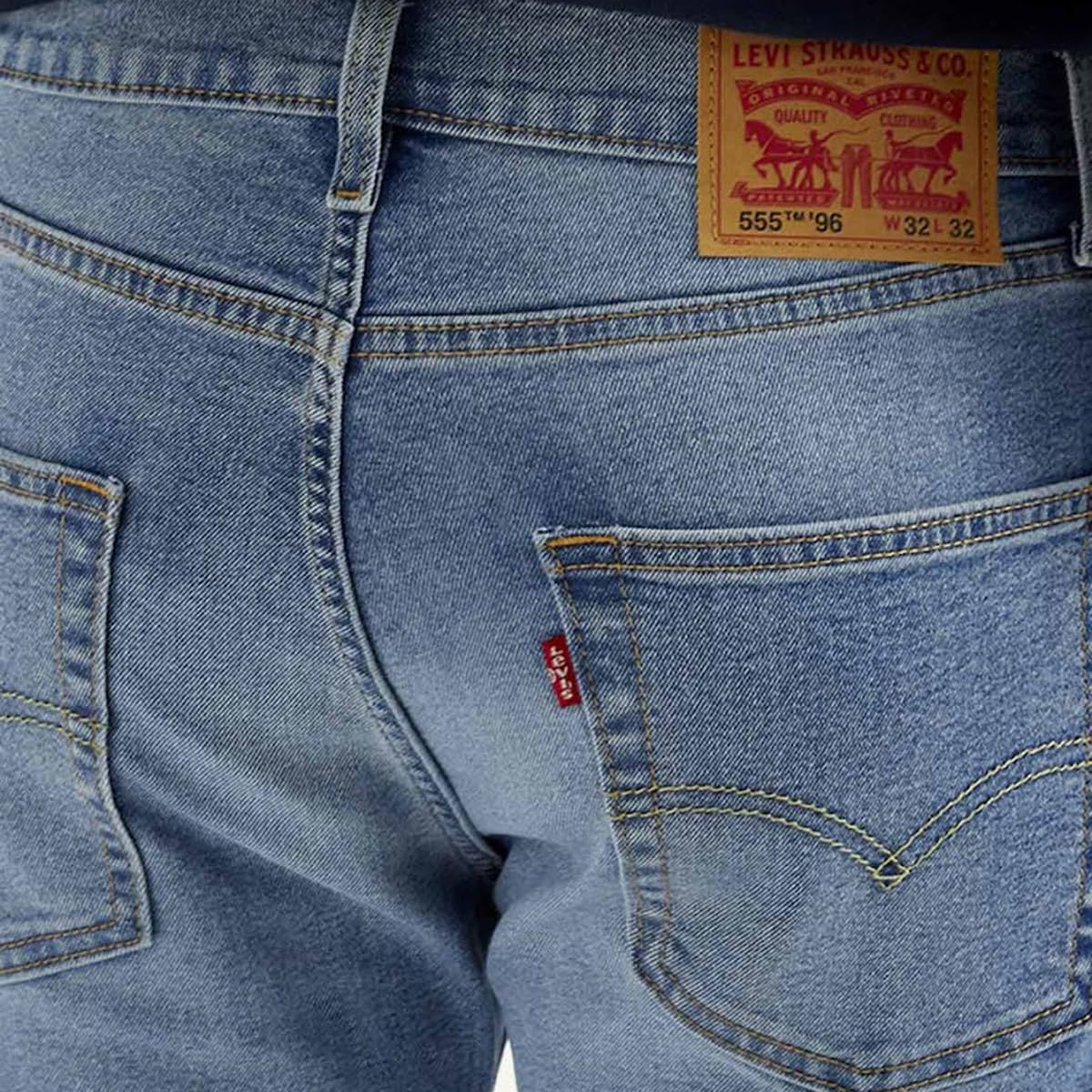 Levi's Men's Relaxed Jeans (2073_Mid Indigo