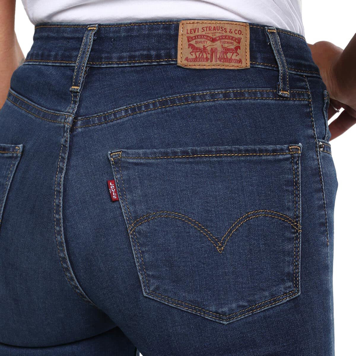 Levi's Women's High Rise Skinny Jeans (24475-0059_Blue_27)