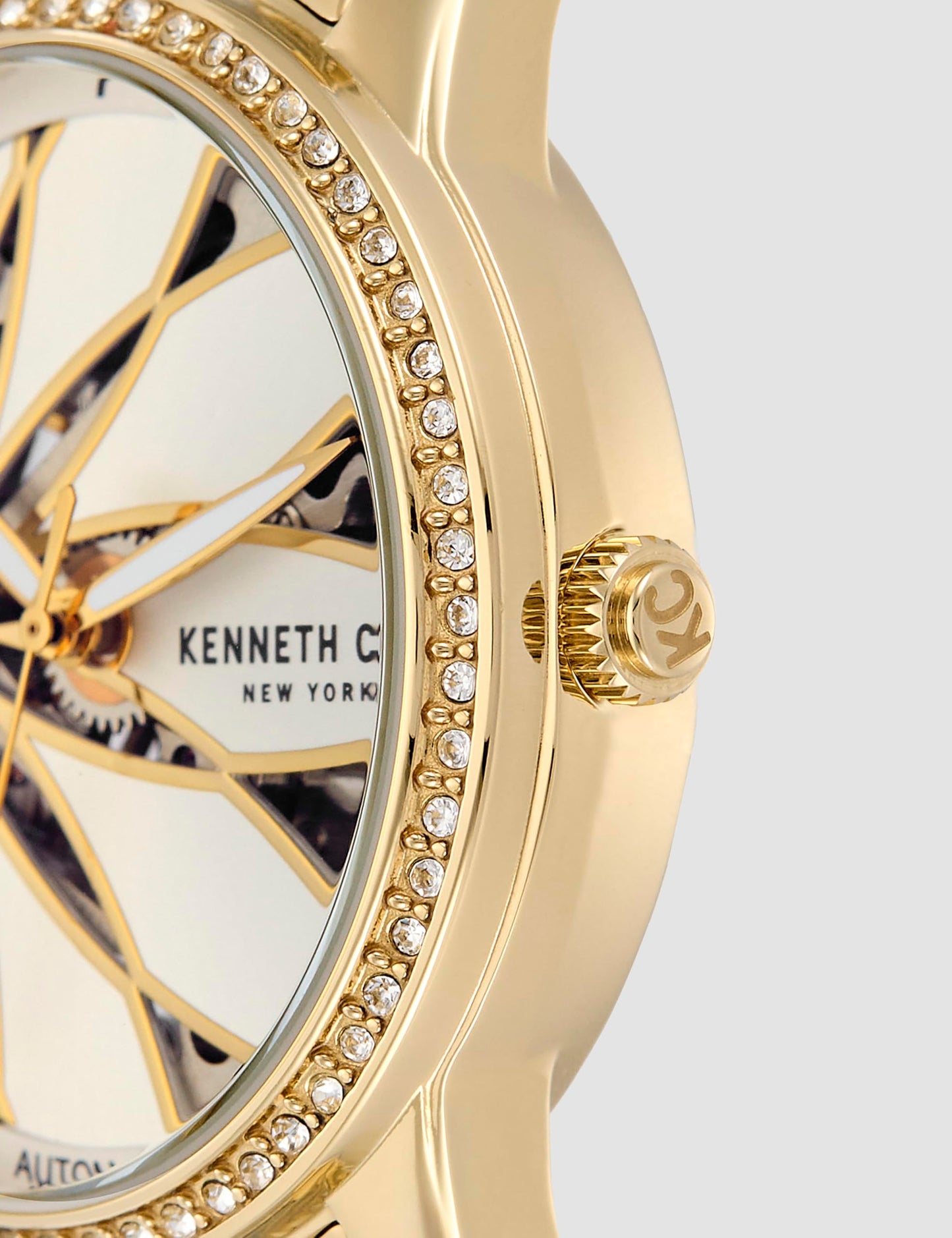 KENNETH COLE Analog Silver Dial Women's Watch-NTKCWLL0060902LD