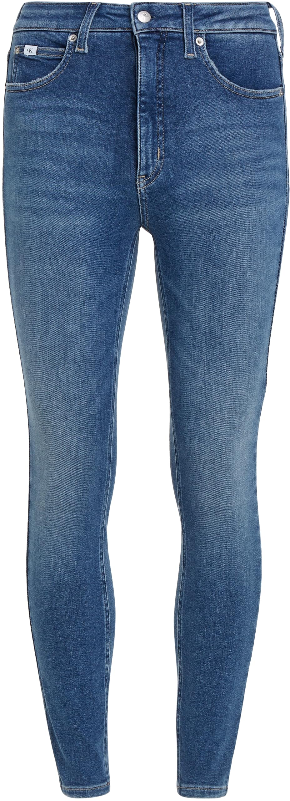 Calvin Klein Womens Blue Color Jeans (24)