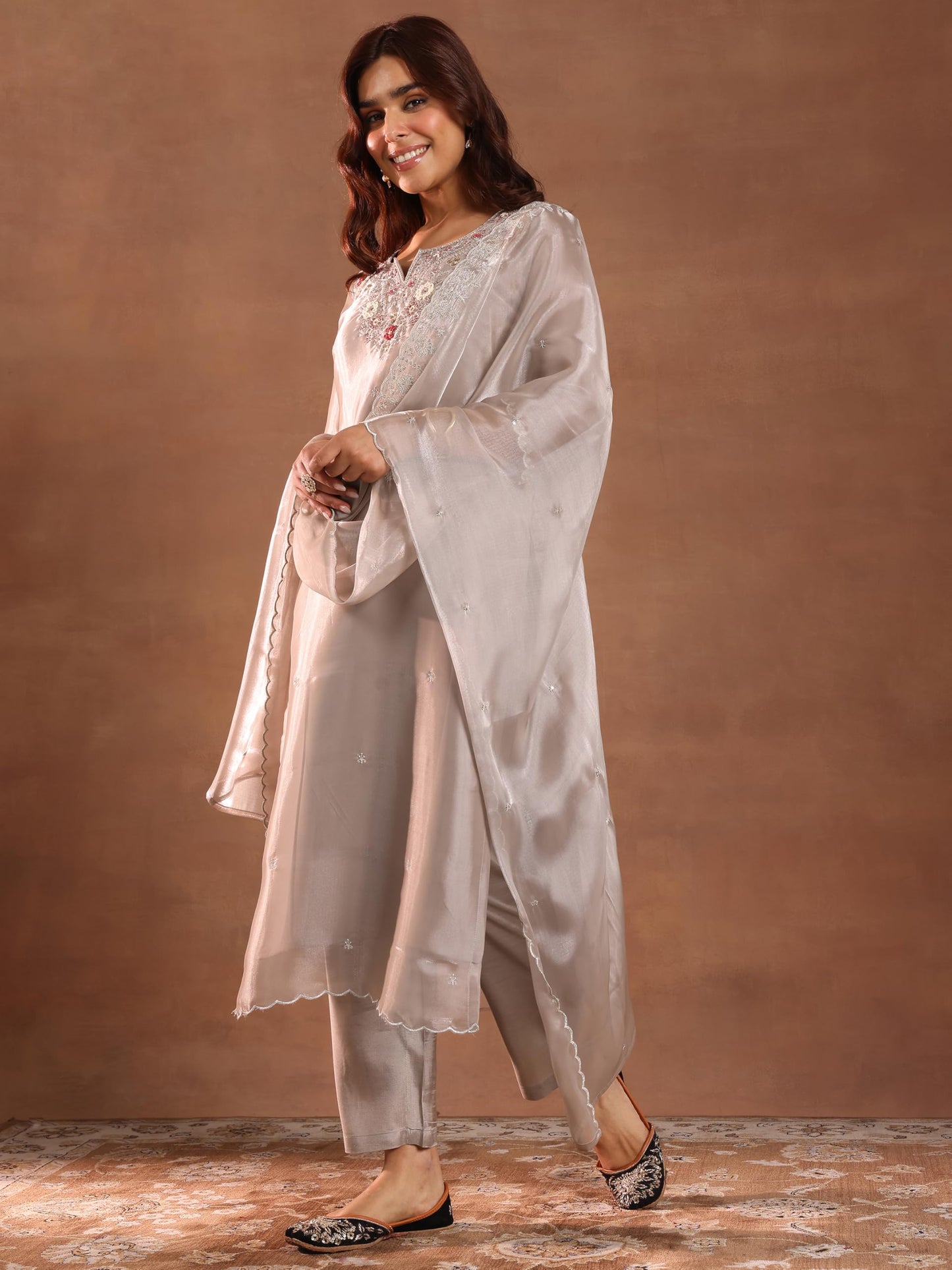 Libas Women's Glass Tissue Kurta Sets (49340RXL