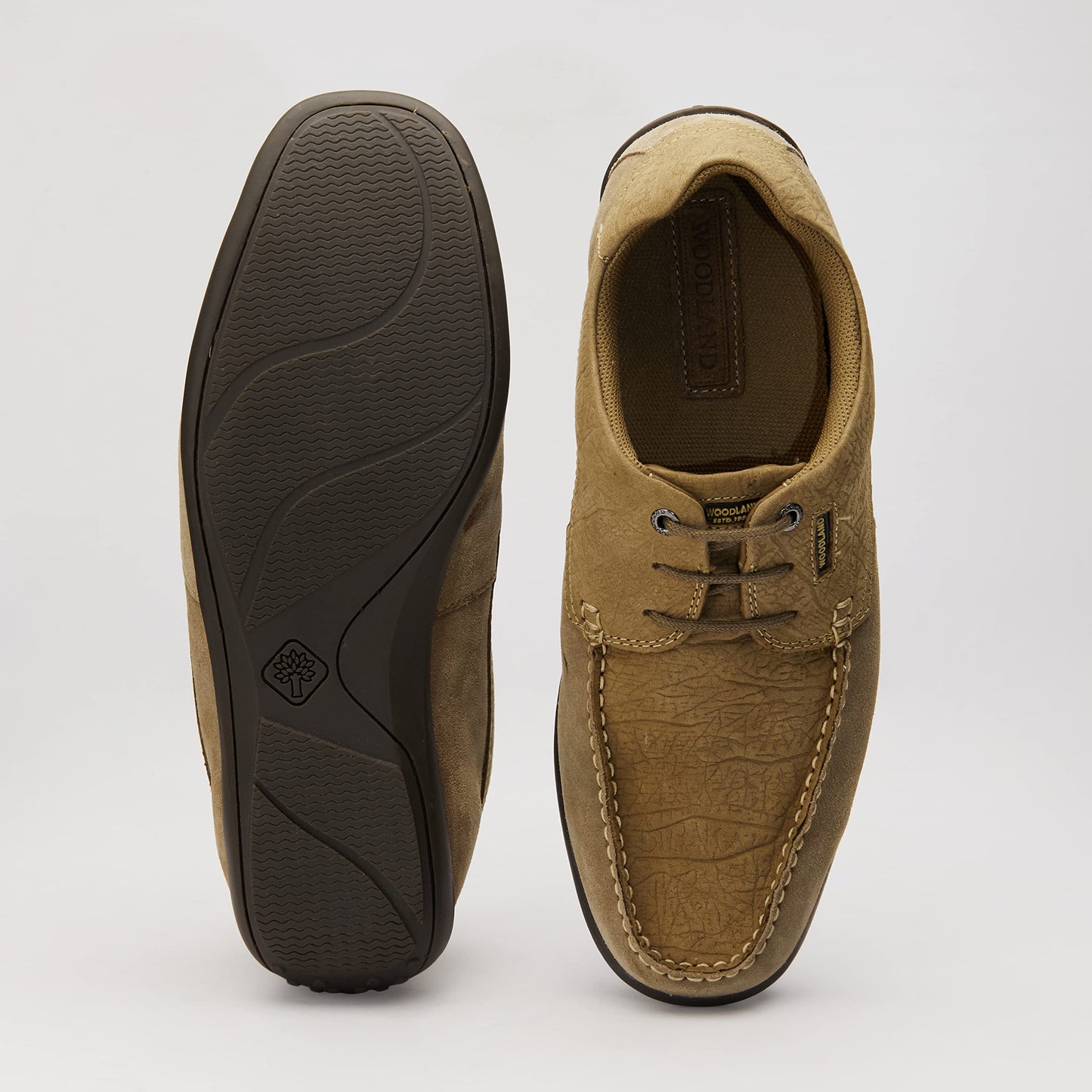 Woodland Mens OGC 4002121 Dubai Khaki Formal Shoe - 8 UK (42 EU) (OGC 4002121)