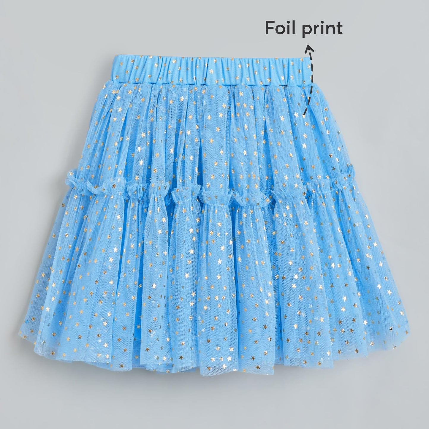 Hopscotch Girls Blue Tulle Skirt (6-7 Years)
