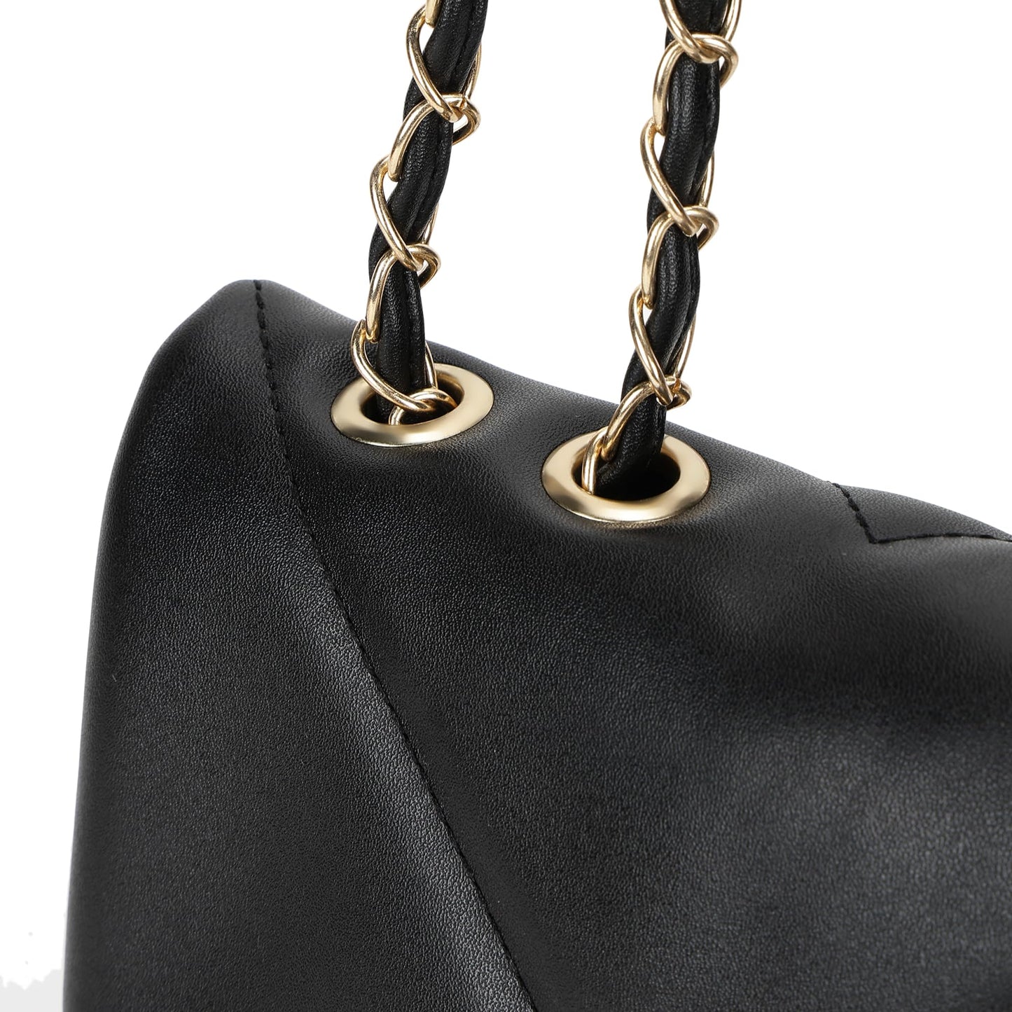 Fastrack Quilted Sling Bag For Women, Girls and Ladies | with Push Lock Closure | Unique Metal & PU Sling Straps | Ladies Purse Handbag | Slings for Casual Carry