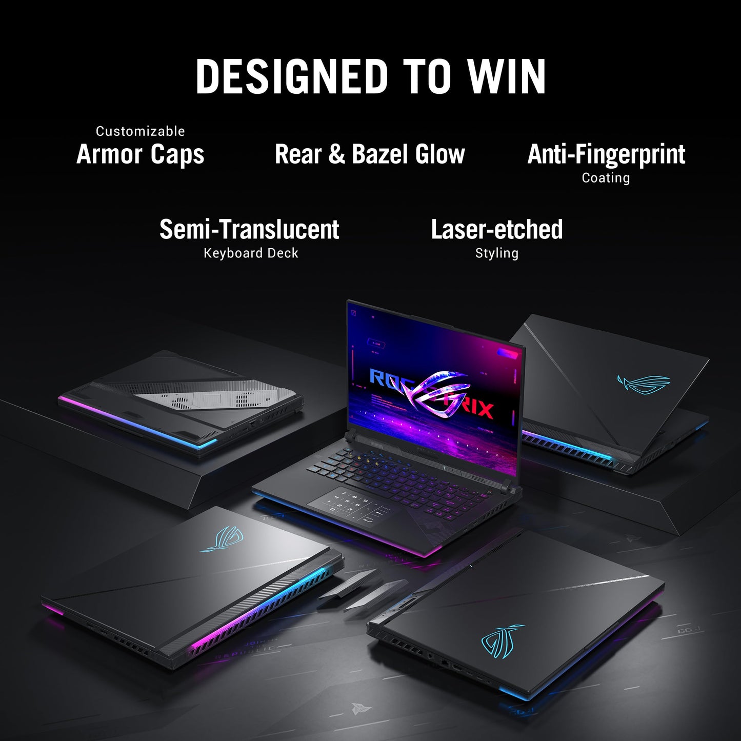 ASUS ROG Strix Scar 16 (2024), Intel Core i9 14900HX 14th Gen, 16"(40.64cm) 2.5K QHD+240Hz, Gaming Laptop (32GB DDR5/2TB SSD/12GB RTX 4080/Win11/Per-Key RGB/90WHr/Black/2.65Kg),G634JZR-CM932WS