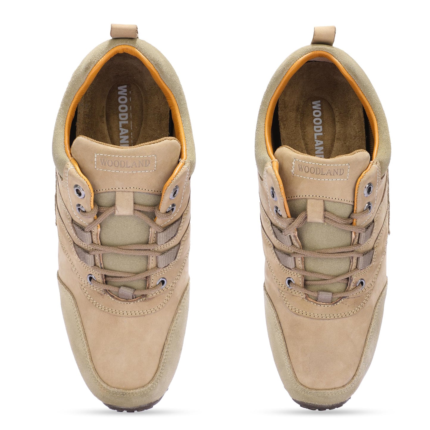 Woodland Men Khaki Outdoor Shoes