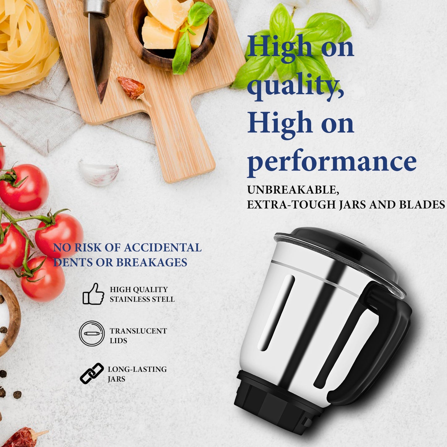 Jaia Fusion Mixer Grinder 550-Watt Mixer Grinder with 3 Jars Liquidizing Wet Grinding and Chutney Jar Stainless Steel blades 1 Year Warranty (Color- CDGreen)