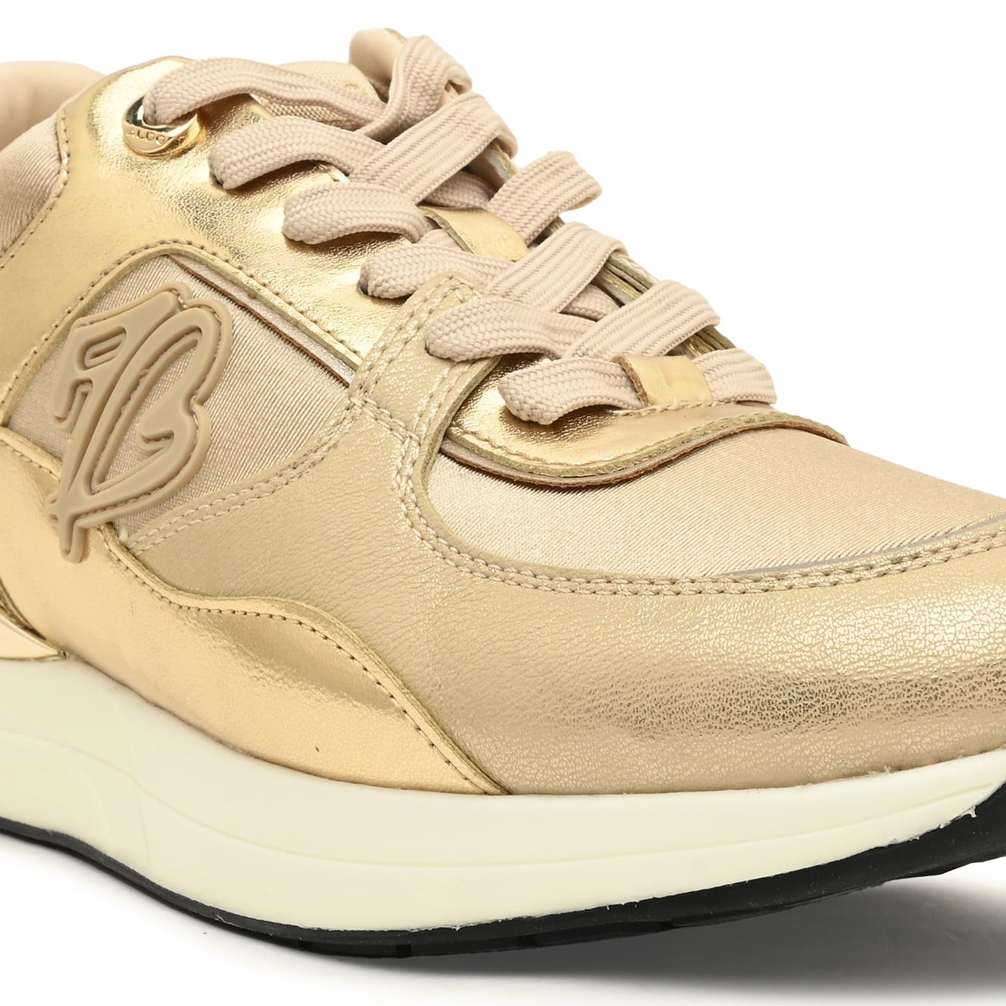 Aldo CLEAA-IN741 Ladies Champagne Flat Sneakers