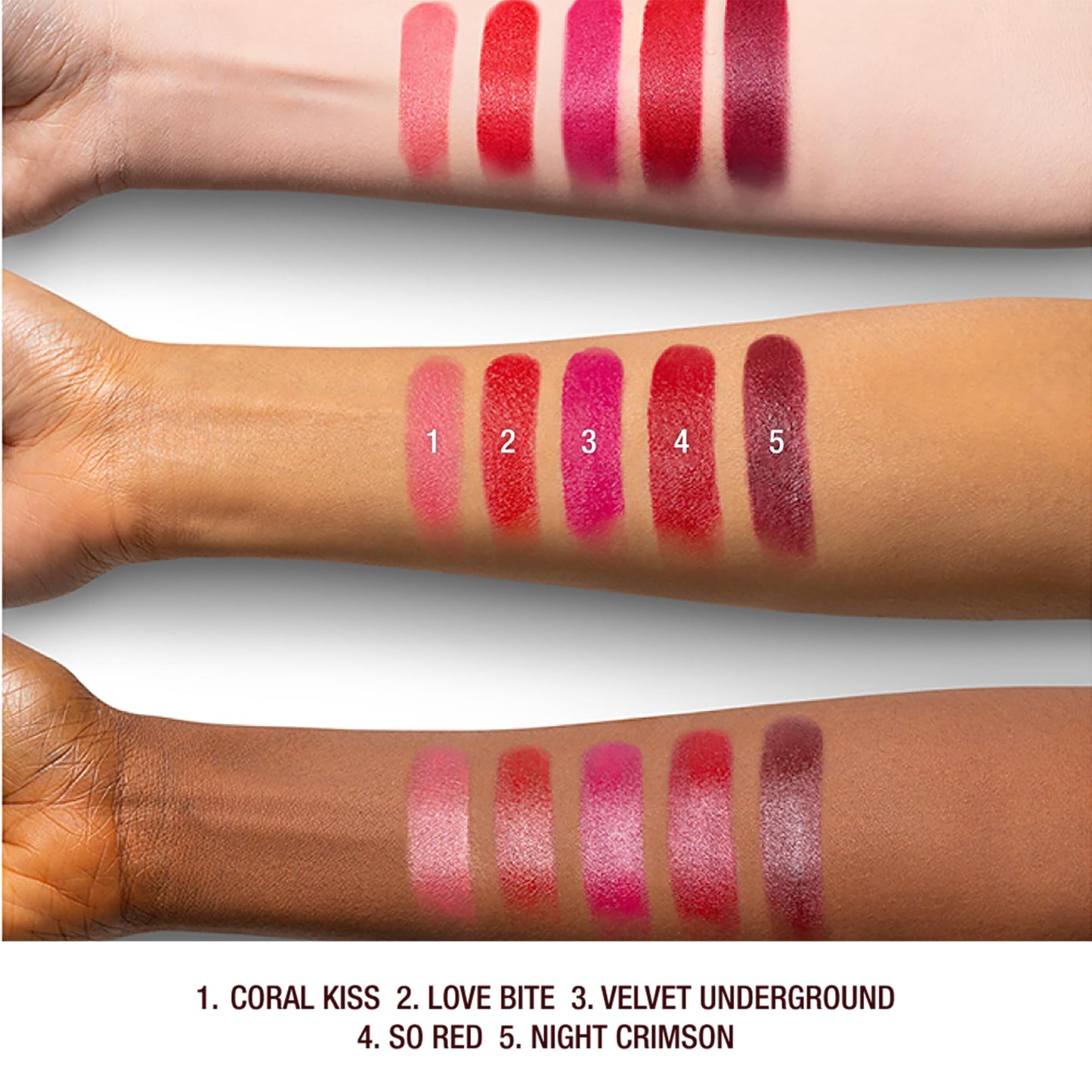 Charlotte Tilbury K.I.S.S.I.N.G. Kissing Fallen From the Lipstick Tree - Night Crimson - Full Size