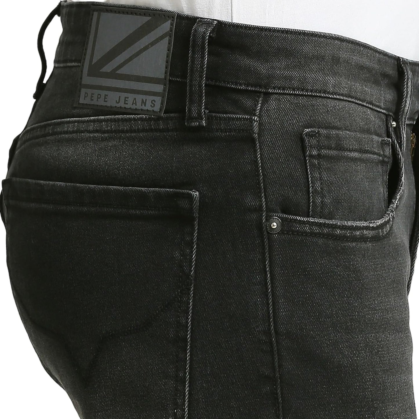 Pepe Jeans Men's Slim Jeans (PM207939Q013_Black Used