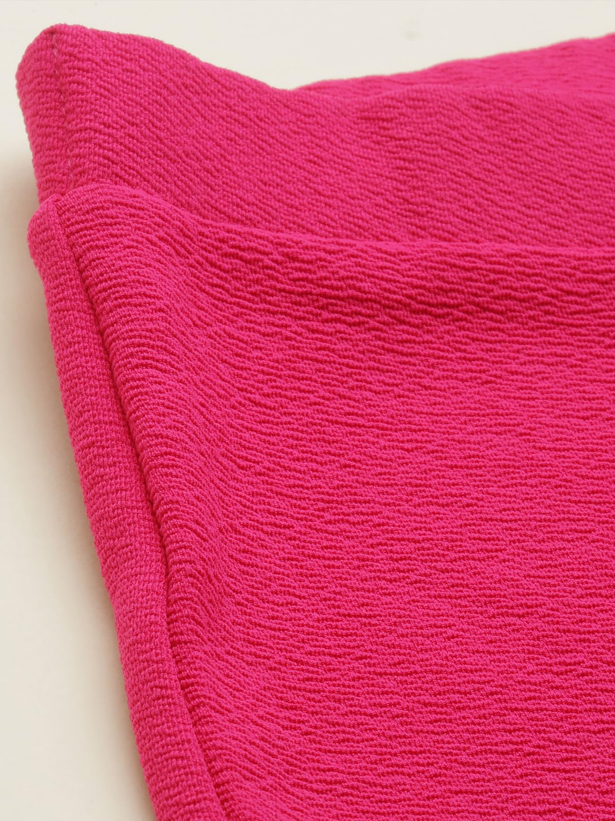 Allen Solly Girls Pink Textured Trousers