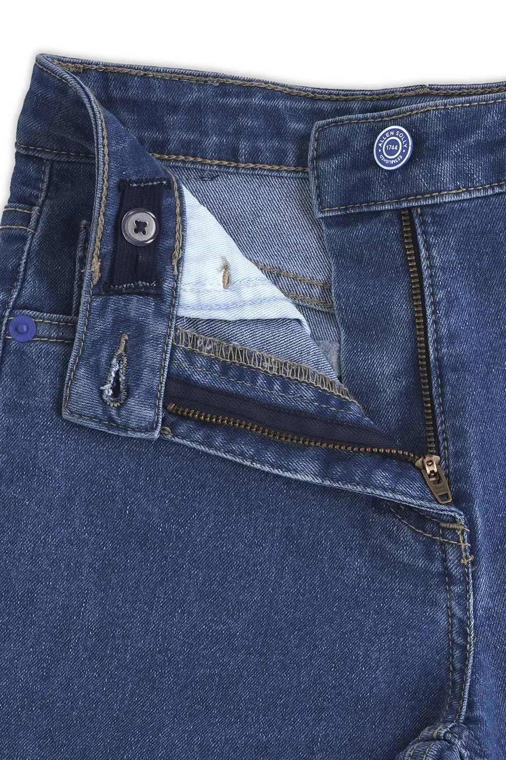 Allen Solly Girl's Regular Jeans (AGDNCWLBP14952_Blue