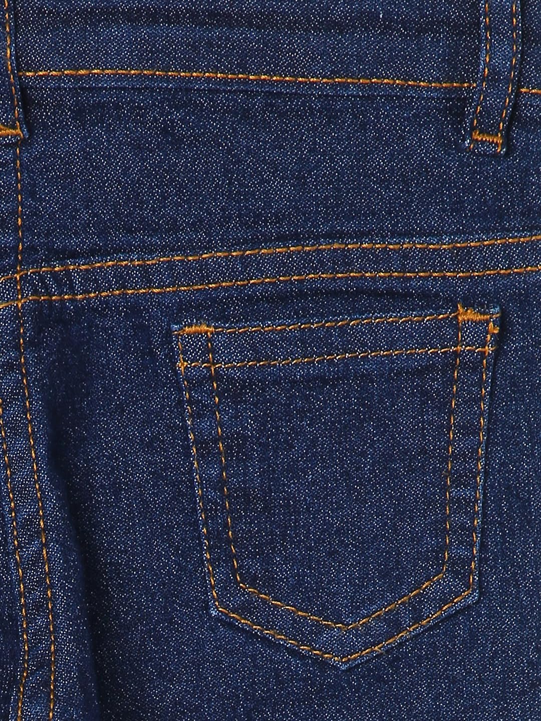 Max Girls Slim Fit Solid Jeans (P23ABD51DARK Blue)_18-24M