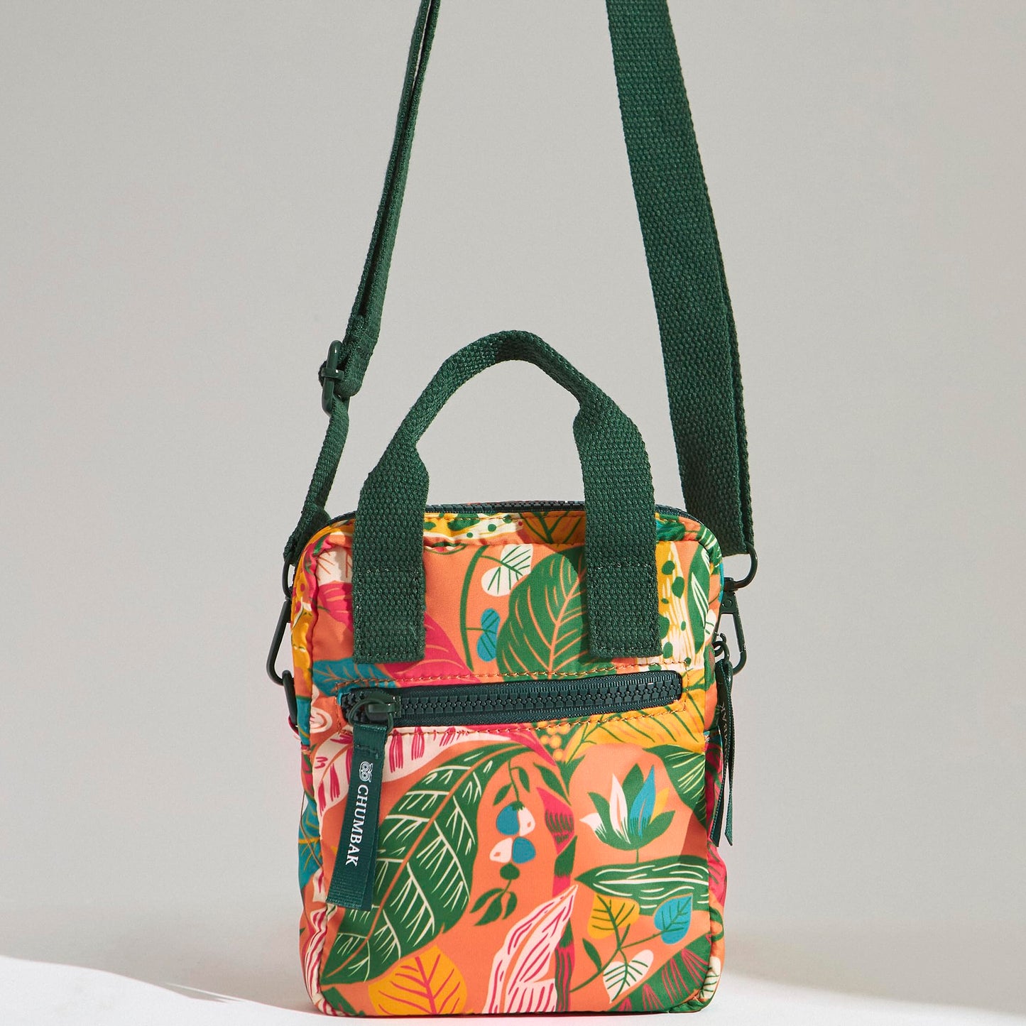 Chumbak Crossbody Sling Bag for Women | Stylish Printed Canvas Box Sling bag | Multipurpose Daily use Bag for Office/College/Travel