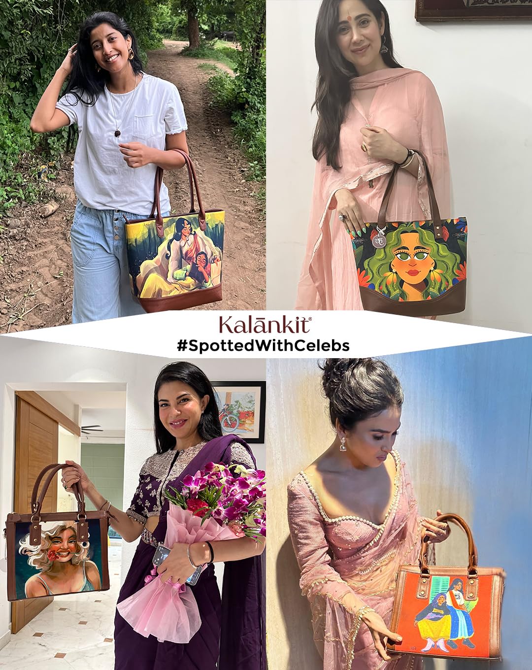 Kalankit Women Round Sling Bag | Stylish Vegan Leather Crossbody Purse | Side Bag with Strap | Rakhi Gift for Sister | Birthday Present | Travel-Friendly | Being Hug Again, Multicolor