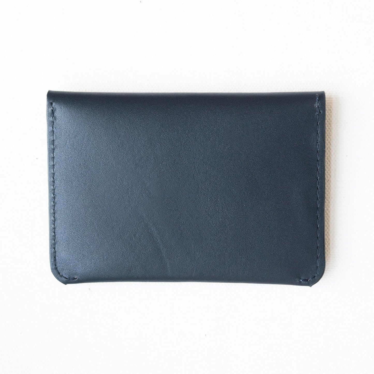 Atoll Leather Wallet for Men, Snap Button Closing, 3 Slots, Compact Credit Card Holder and Cash Compartment