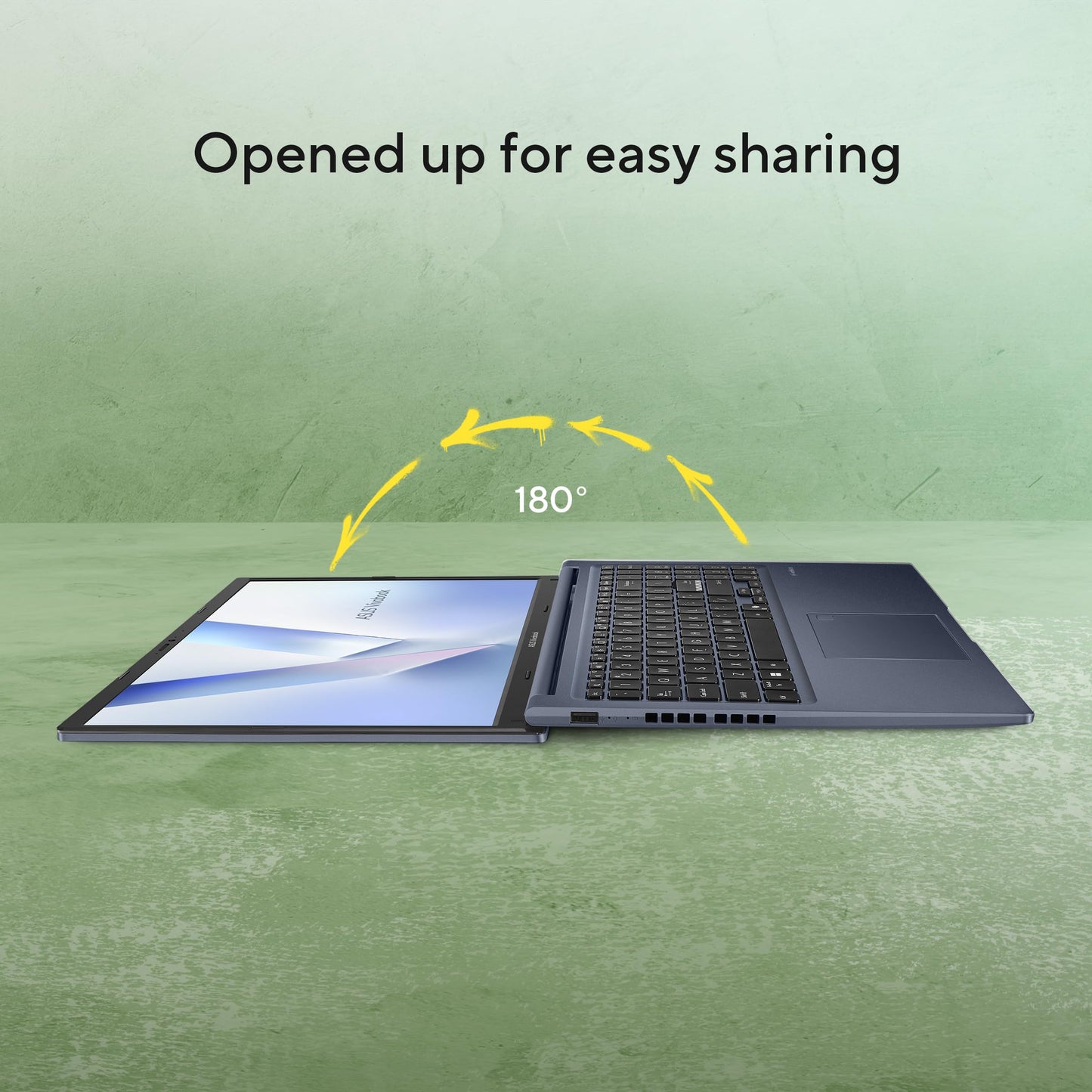 ASUS Vivobook 15 (2026),AMD Ryzen 5 150,Fingerprint Sensor,16GB RAM, 512GB SSD,FHD, 15.6", (39.6 cm),Windows 11,M365 Basic(1 Year)* Office 2024,Quiet Blue,1.70 kg,M1502NAQ-BQ118WS,Thin & Light Laptop