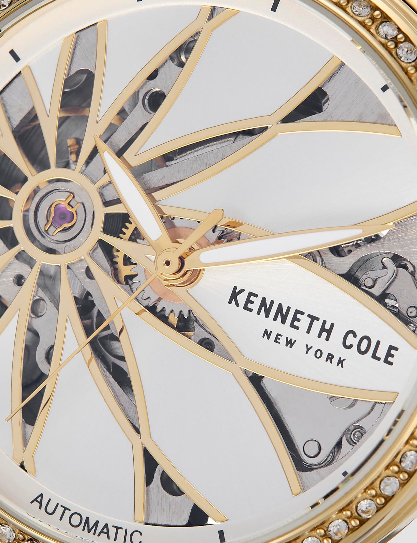 KENNETH COLE Analog Silver Dial Women's Watch-NTKCWLL0060902LD