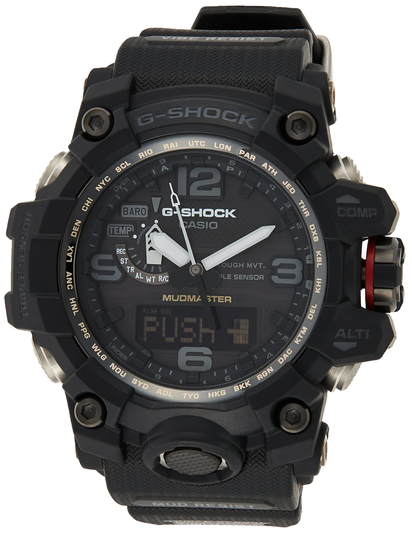 Casio G-Shock Analog-Digital Grey Dial Men's Watch-GWG-1000-1A1DR (G843)