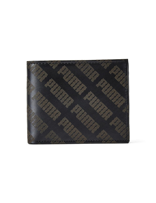 Puma Unisex-Adult Polyester Bi-Fold Wallet V1, Black (5471802)