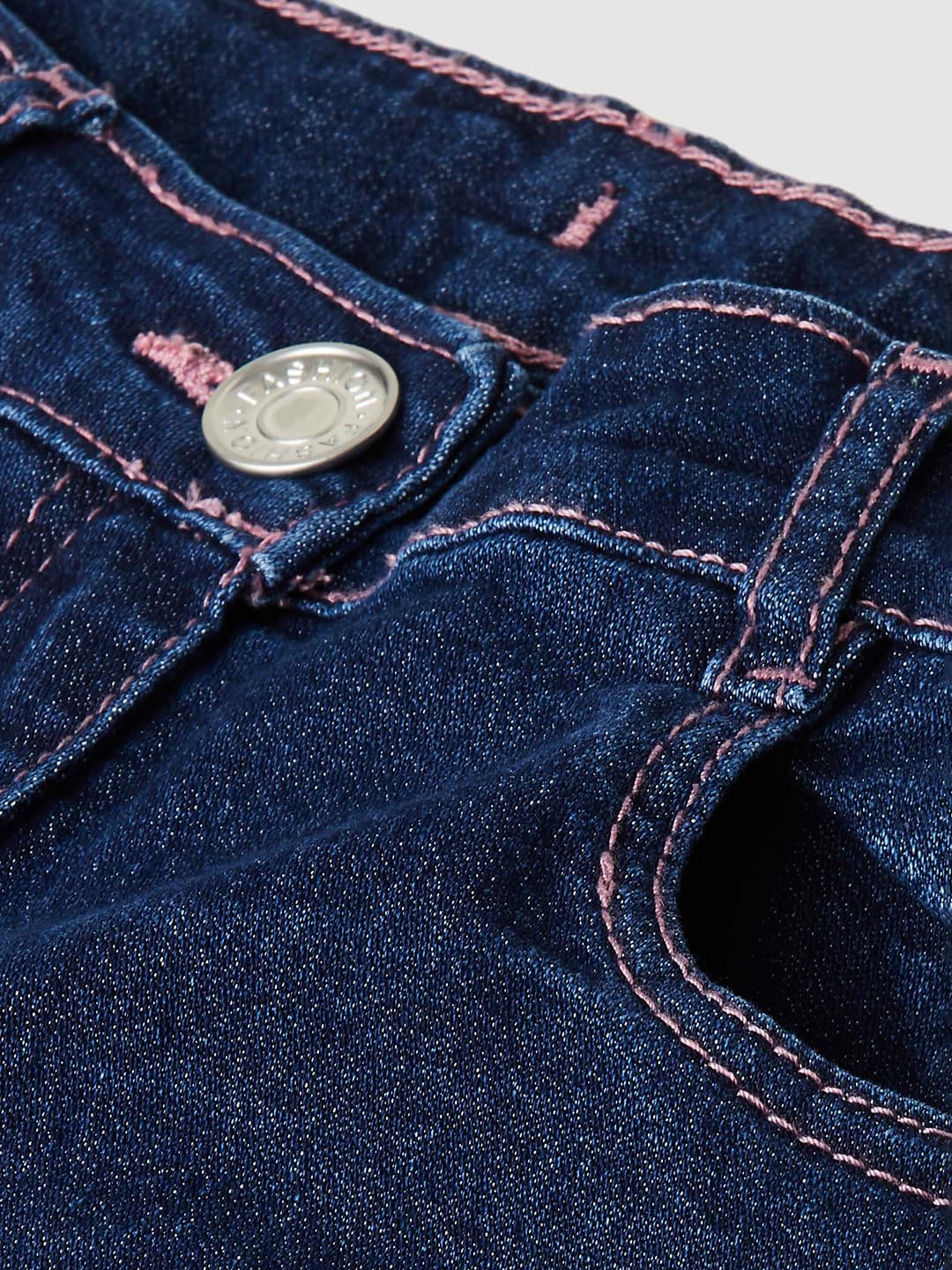 Max Girl's Slim Jeans (S23CBD02MID Blue_MID