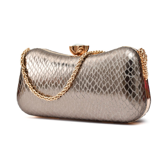 For The Beautiful You Grey Women's Clutch (AM-126)