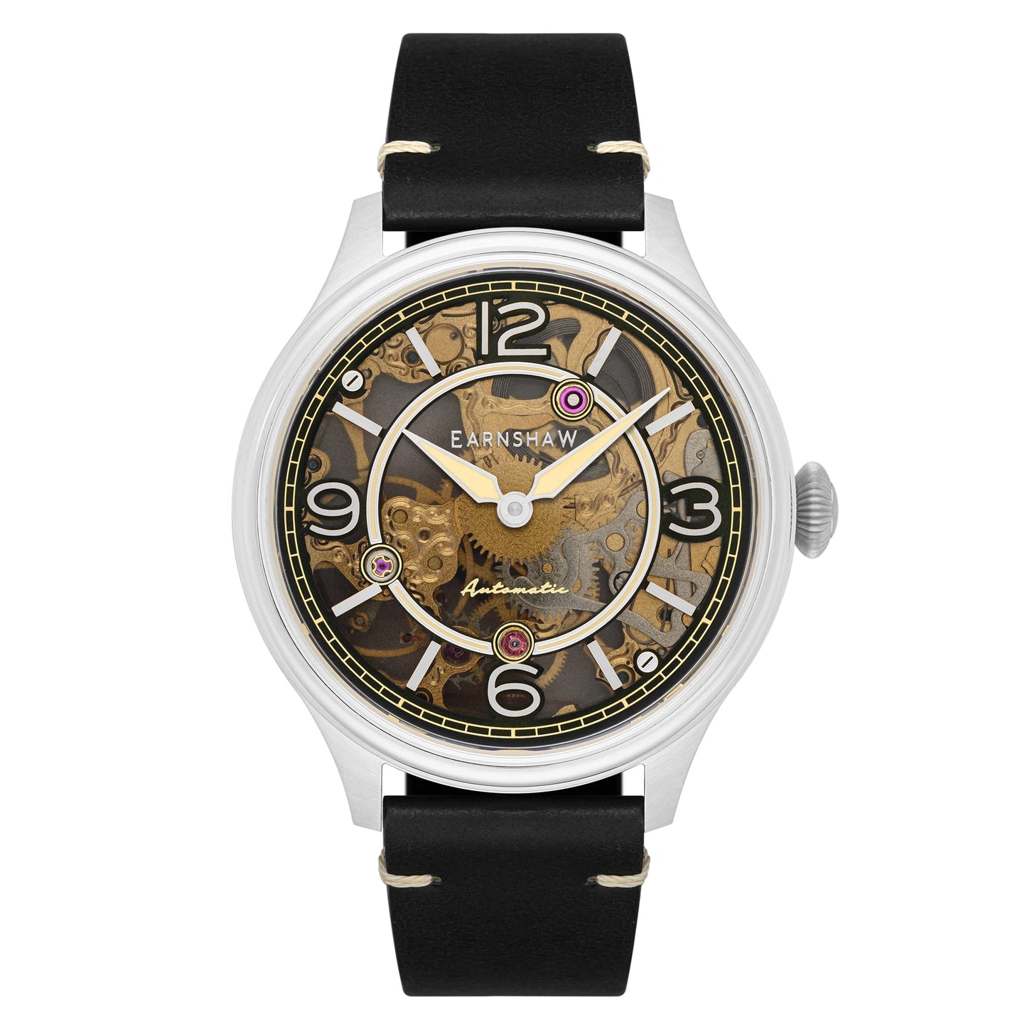 EARNSHAW Baron Analog Silver Dial Men's Watch-ES-8231-01