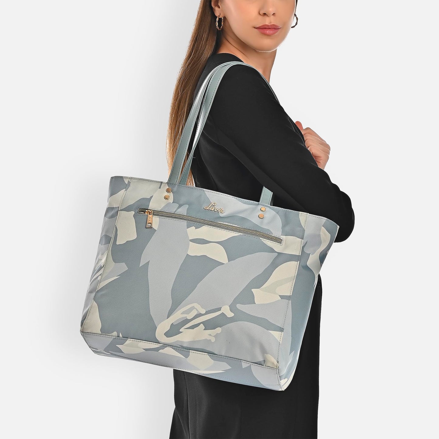 Lavie Women's Vanessa Travel Solid Tote Bag for Women | Tote Bag for Work | Ladies purse | Stylish Shoulder Bag | Gift for Women