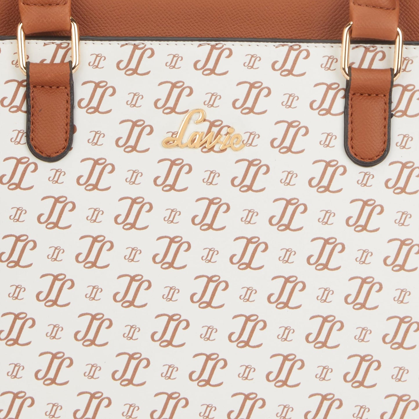 Lavie Women's Mono LL Nelly 3C Satchel Handbag for Women | Satchel Bag for Work | Ladies purse | Stylish Shoulder Bag | Gift For Women