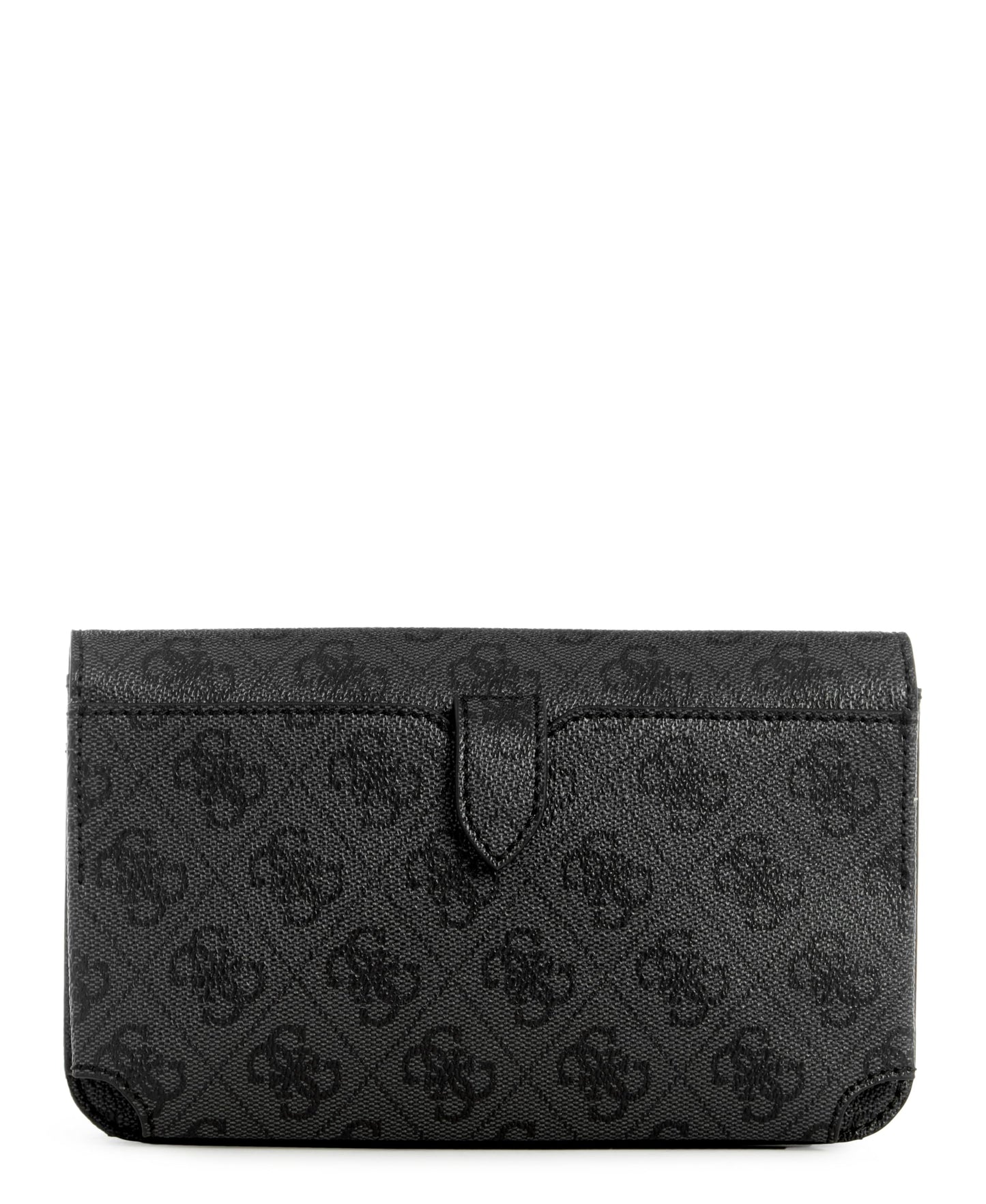 GUESS Noelle II Crossbody Flap Organizer, Coal Logo, Coal Logo, One Size