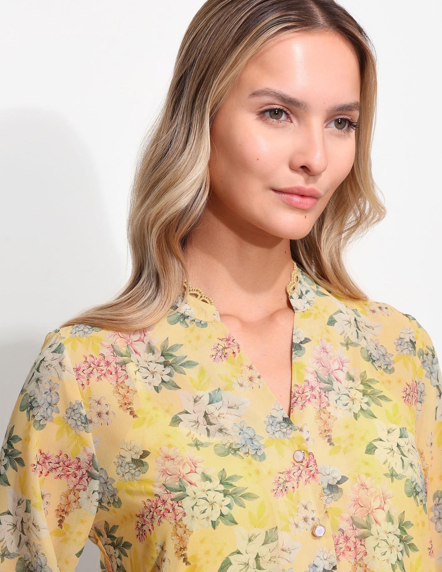Floral Printed Regular Fit Top