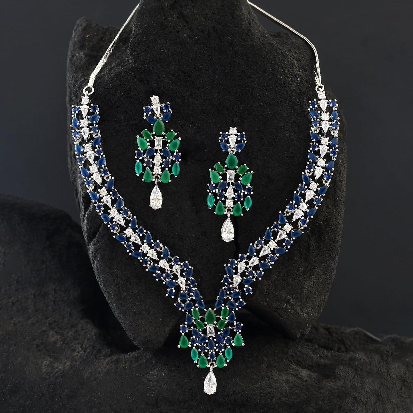 VOYLLA Starlight Hydra Necklace Set For Women|Womens Jewellery Set|Gift For Women|Womens Gift|Gift For Her|