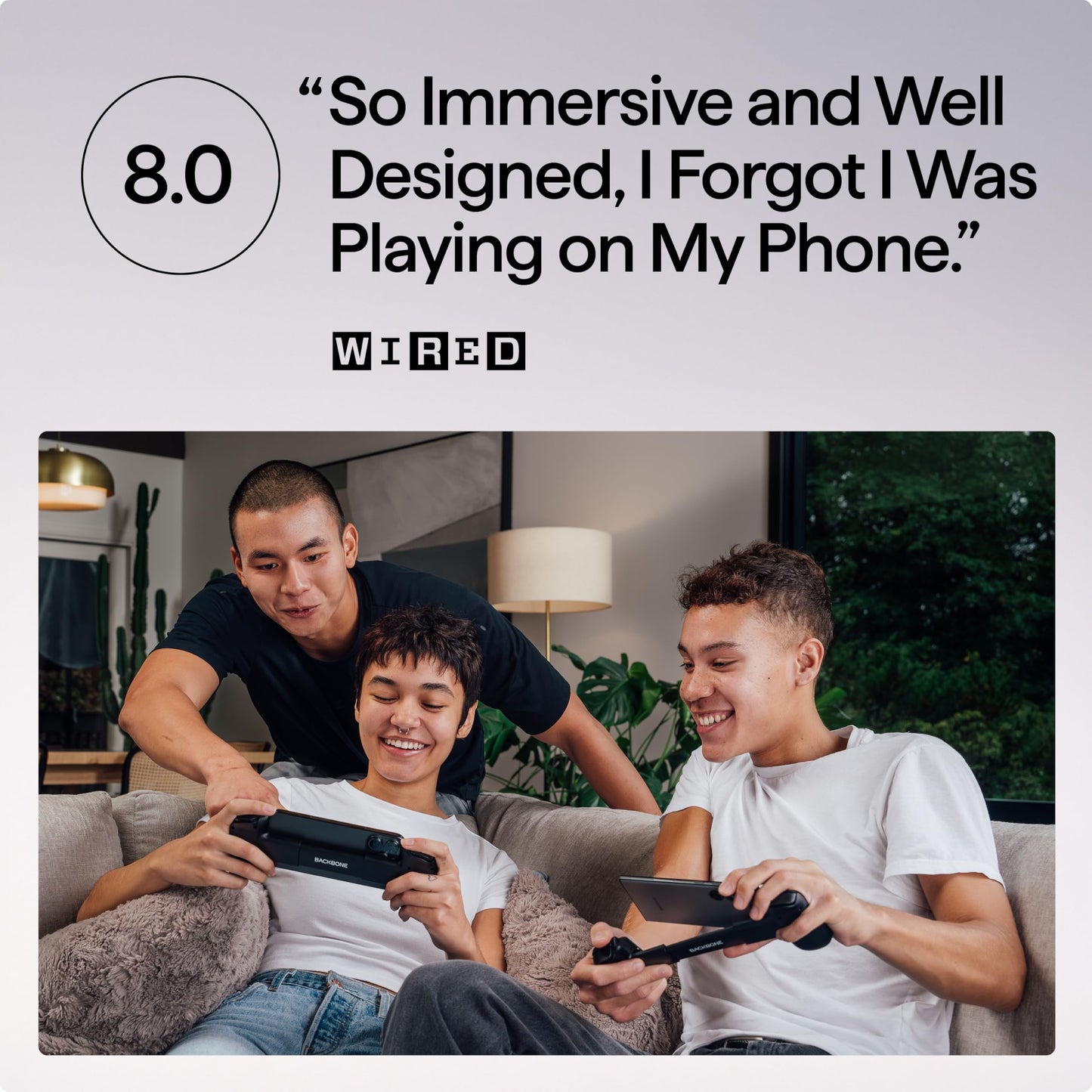 Backbone One Mobile Gaming Controller for iPhone (Lightning) - Playstation Edition - Turn Your iPhone into a Gaming Console - Play Xbox, Playstation, Call of Duty, Roblox, Genshin Impact & More [ios,nintendo_switch,playstation,xbox]