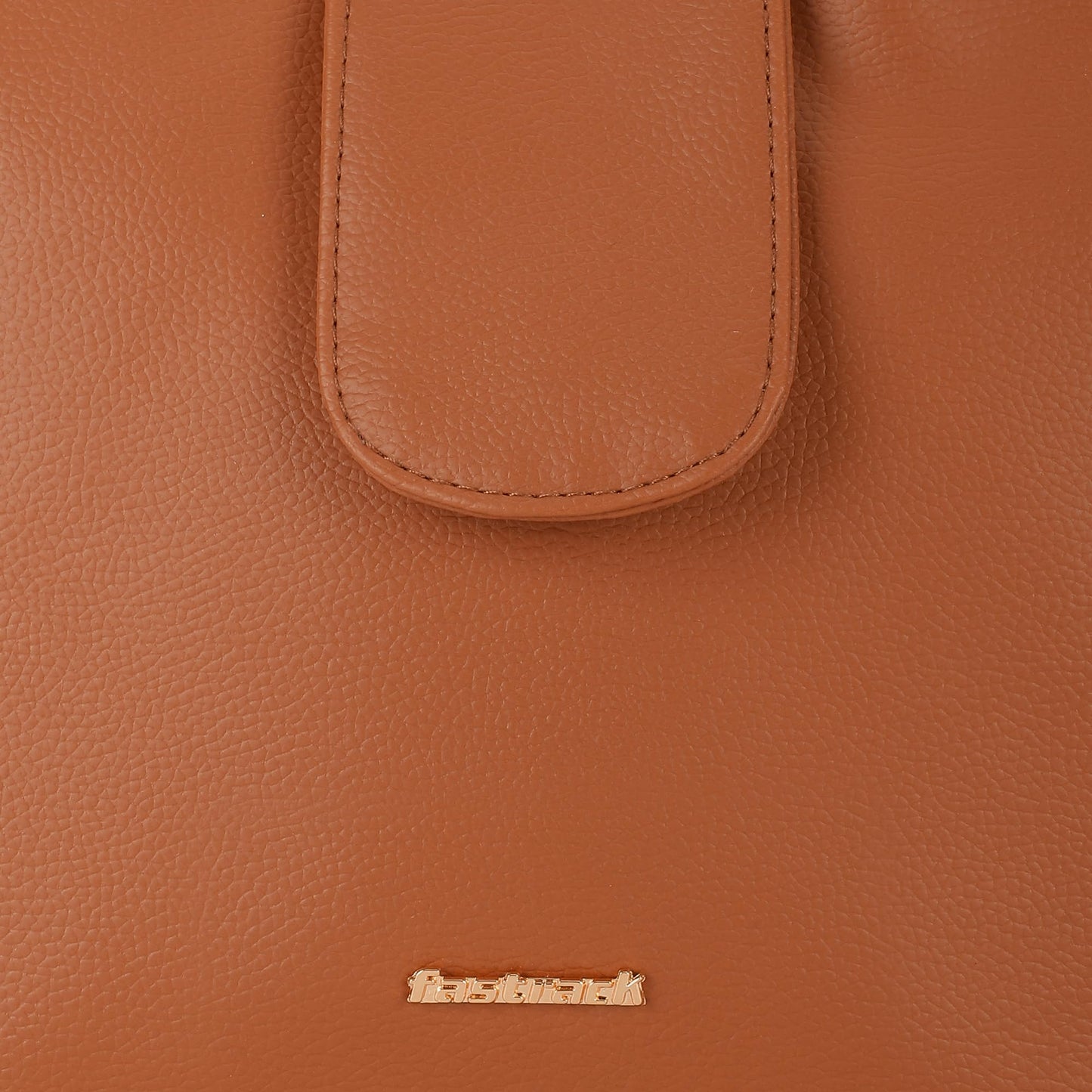 Fastrack Trendy Shoulder Bag | Faux-Leather Women's Handbags | Shoulder For Casual Carry, Brown