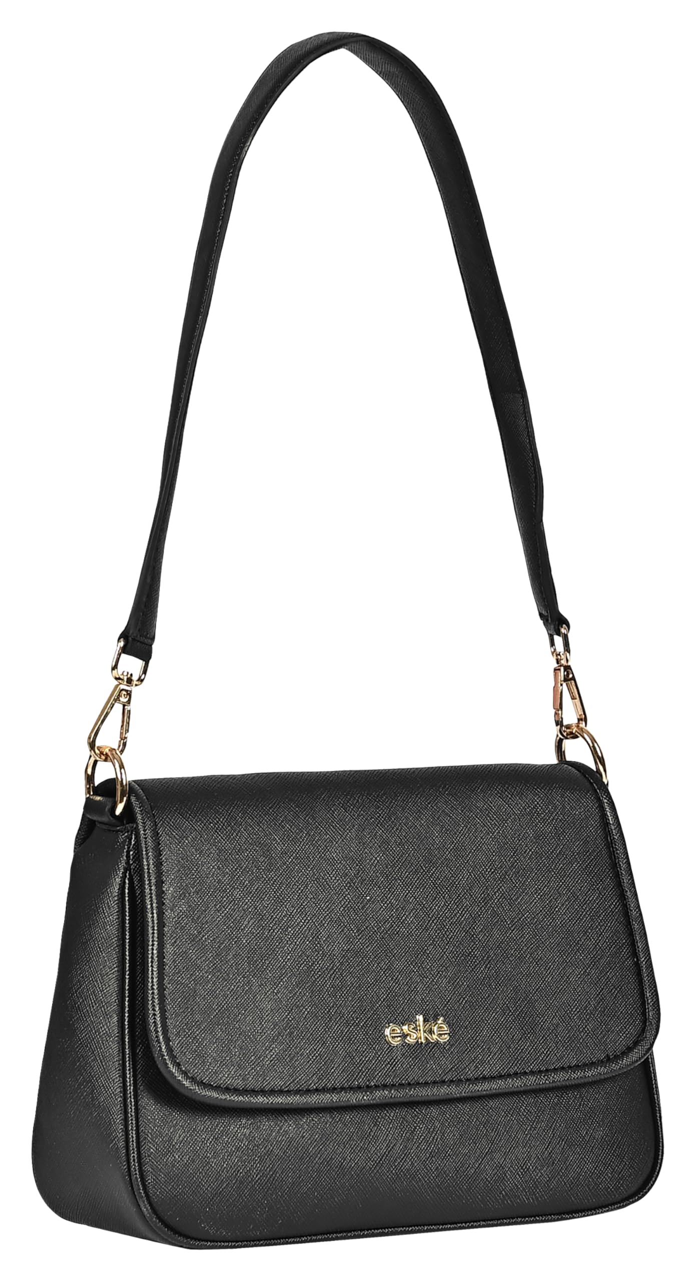 eske Odette Vegan Leather Textured Shoulder Bag for Women