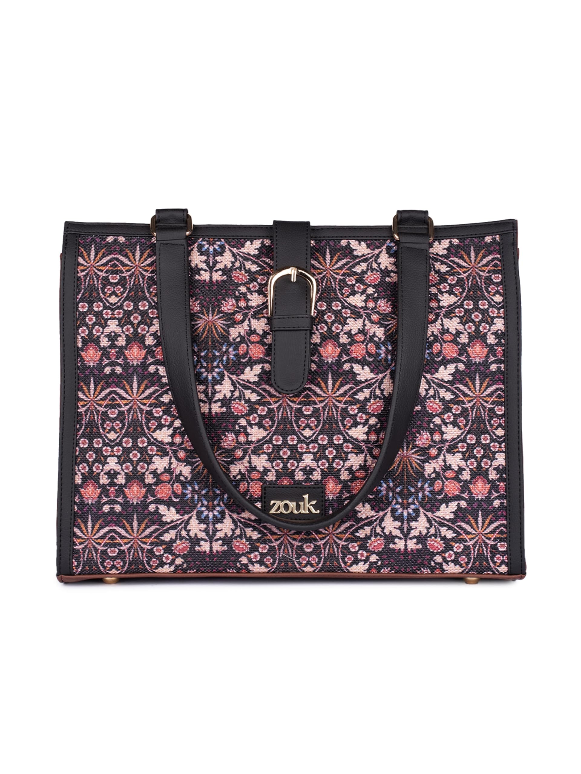 ZOUK Rhea Kapoor Office Bag - Kashmir Blooms | Stylish & Spacious