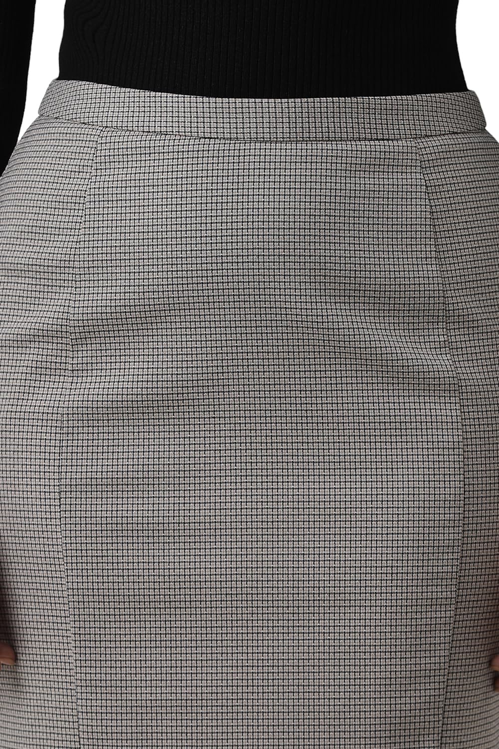 Van Heusen Polyester Blend Western Skirt Grey