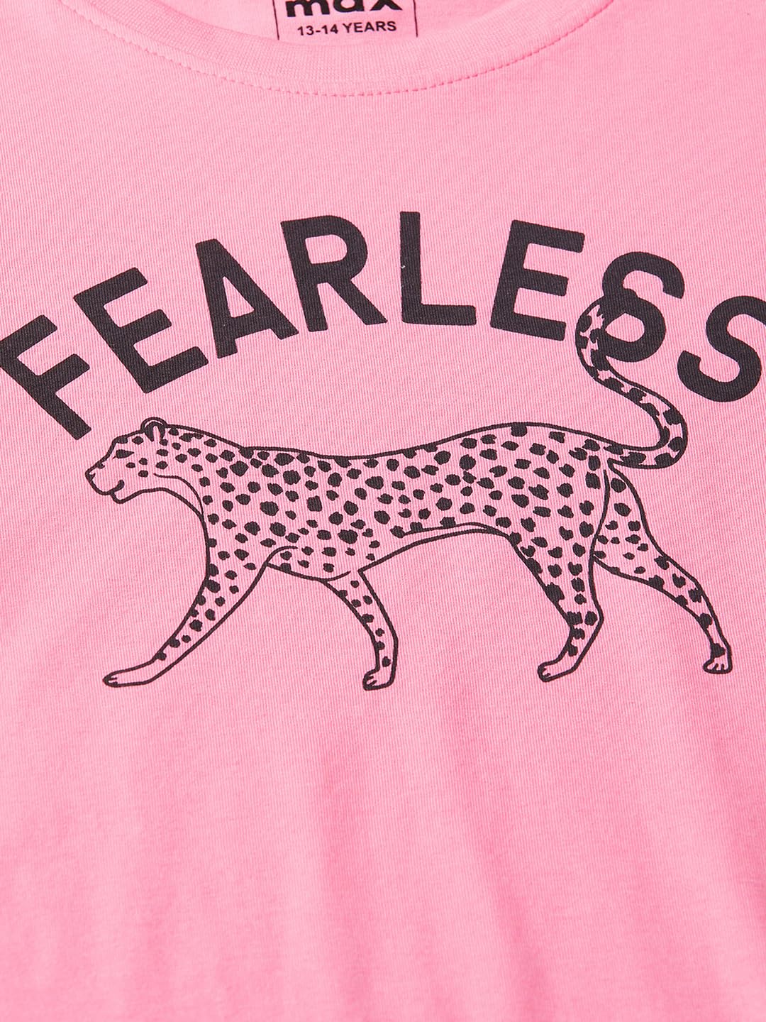 Max Girls Cotton Regular Fit Printed Round Neck Half Sleeve T-Shirt - Pack of 3, Blue, 15-16 Years