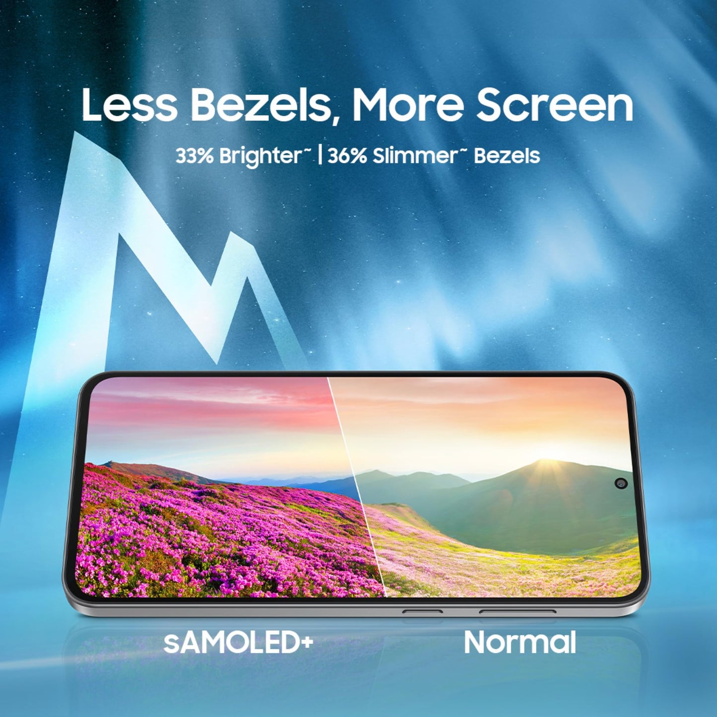 Samsung Galaxy M56 5G (Light Green, 8 GB RAM, 128 GB Storage) | Slimmest Phone in the Segment | Gorilla Glass Victus+ | 10 Bit HDR Video | Enhanced Nightography | 4nm Processor | Vapor Cooling Chamber