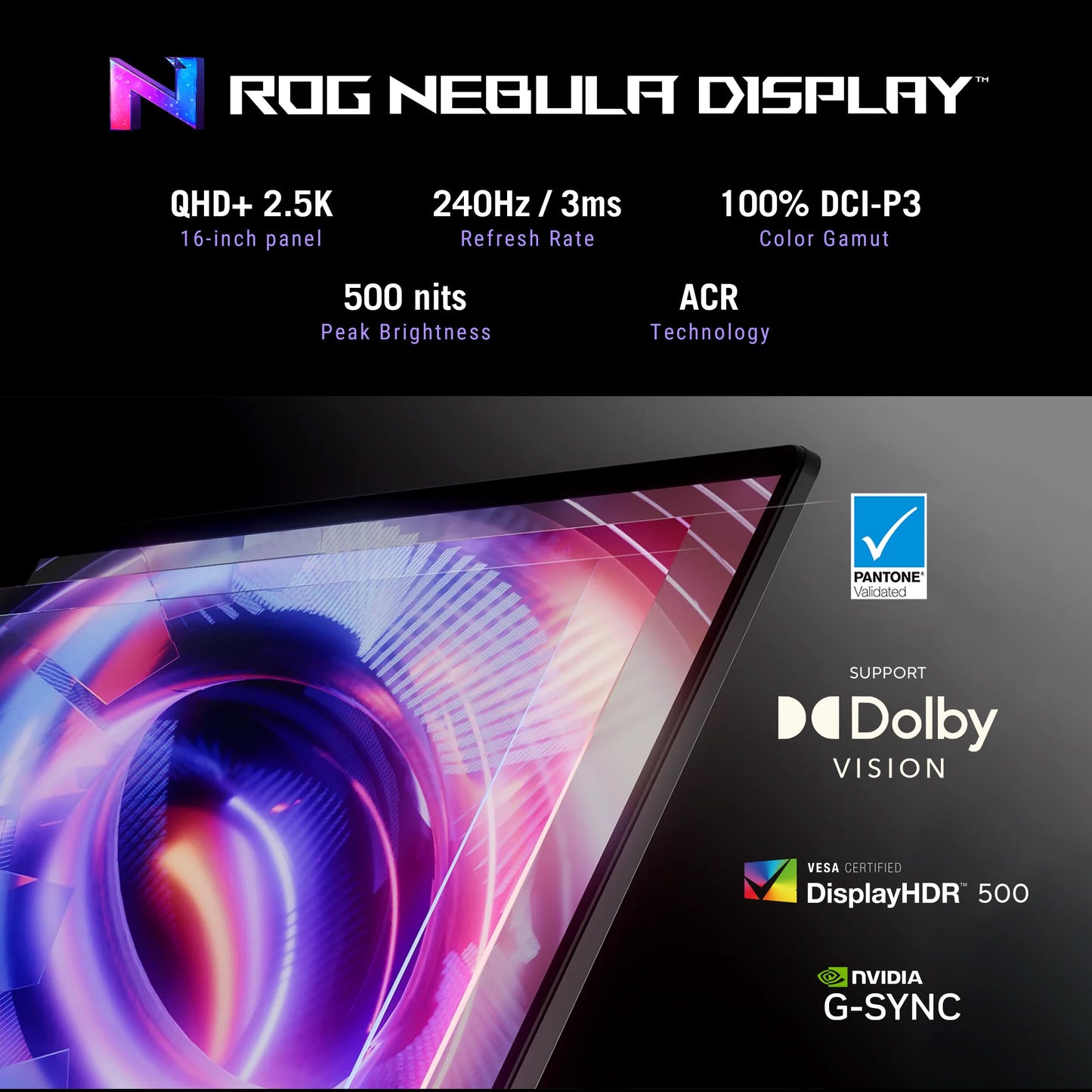 ROG Strix G16, Intel Core i7 14650HX,Gaming Laptop(RTX 5050-8GB/115W TGP/16GB RAM/1TB SSD/2.5K QHD+/16"/240Hz/90Whr/Windows 11/M365 Basic (1Year)*/Office Home 2024/Eclipse Gray/2.5 Kg)G615JHR-S5005WS