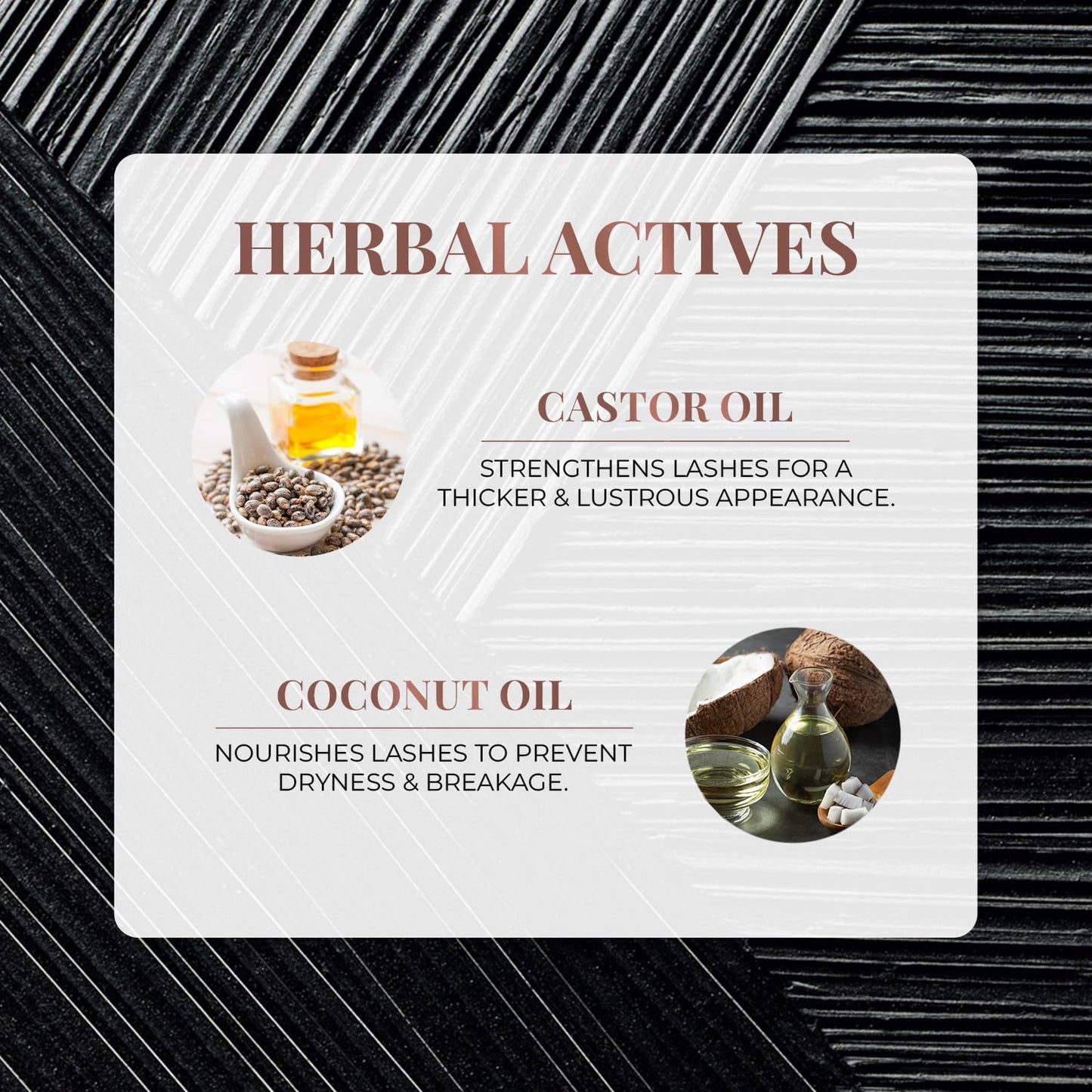 Just Herbs Serum Infused Volume Boost Mascara Highly Pigmented Waterproof Long Lasting 8ml