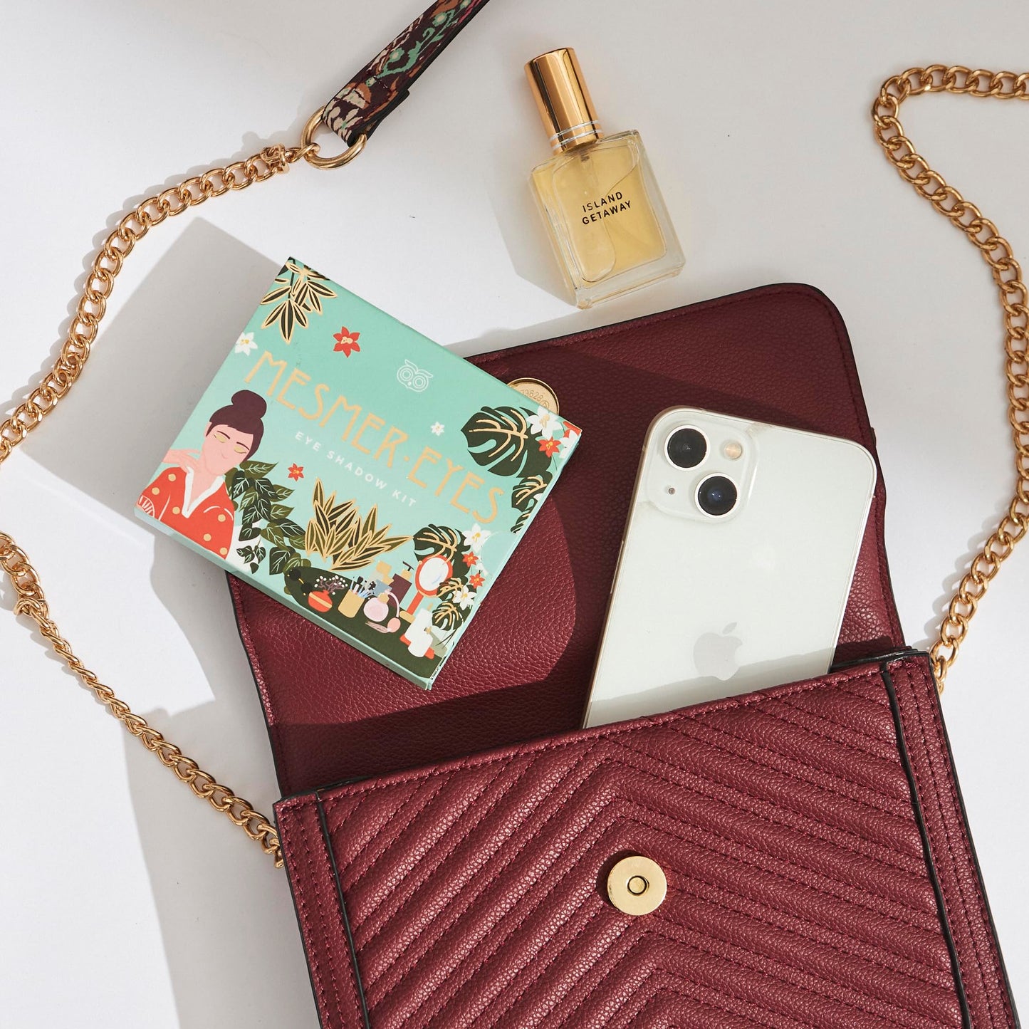 Chumbak Crossbody Sling Bag for Women | Stylish Printed Canvas Box Sling bag | Multipurpose Daily use Bag for Office/College/Travel