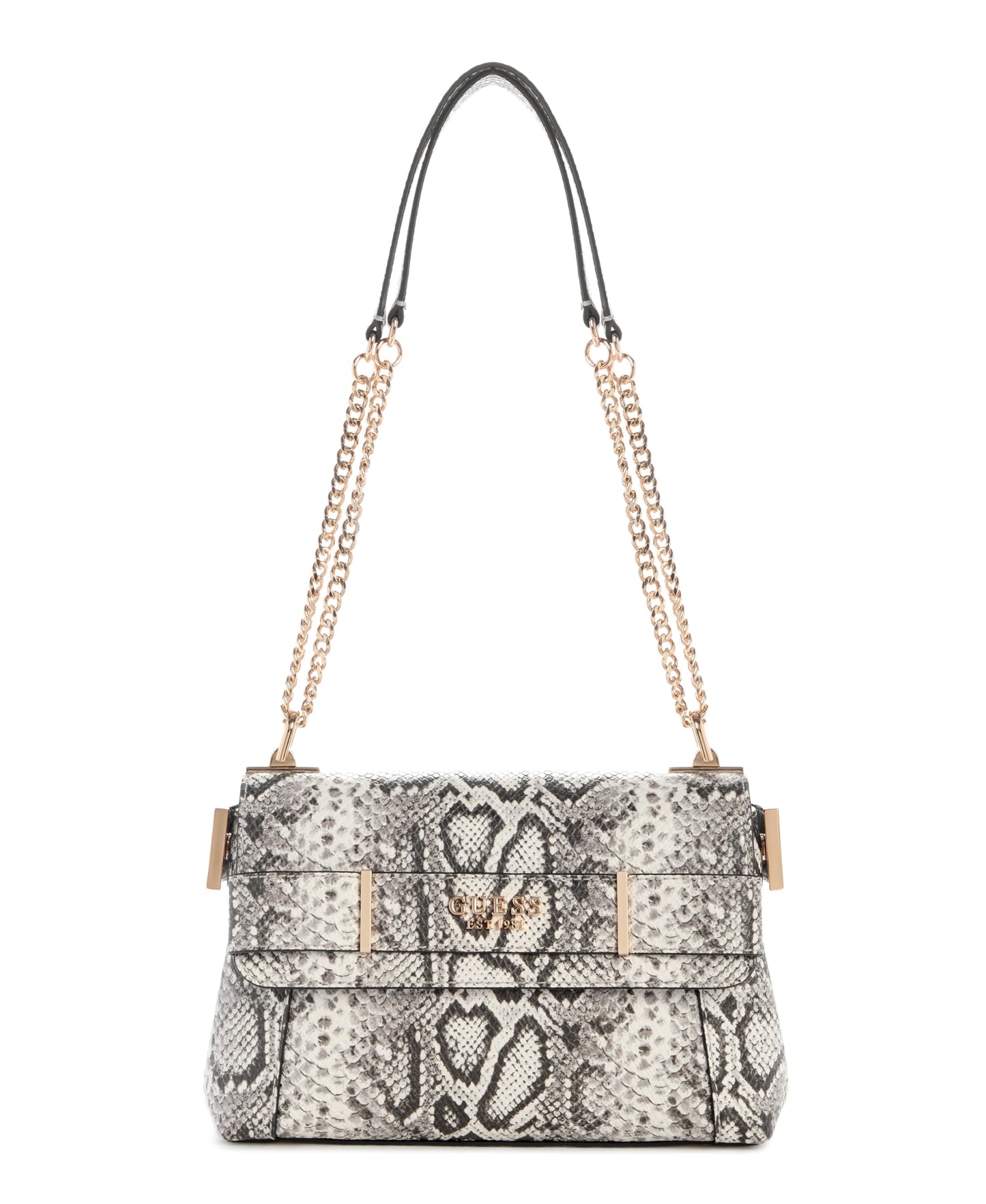 GUESS Natural Printed Anadela Convertible Flap Crossbody Bag